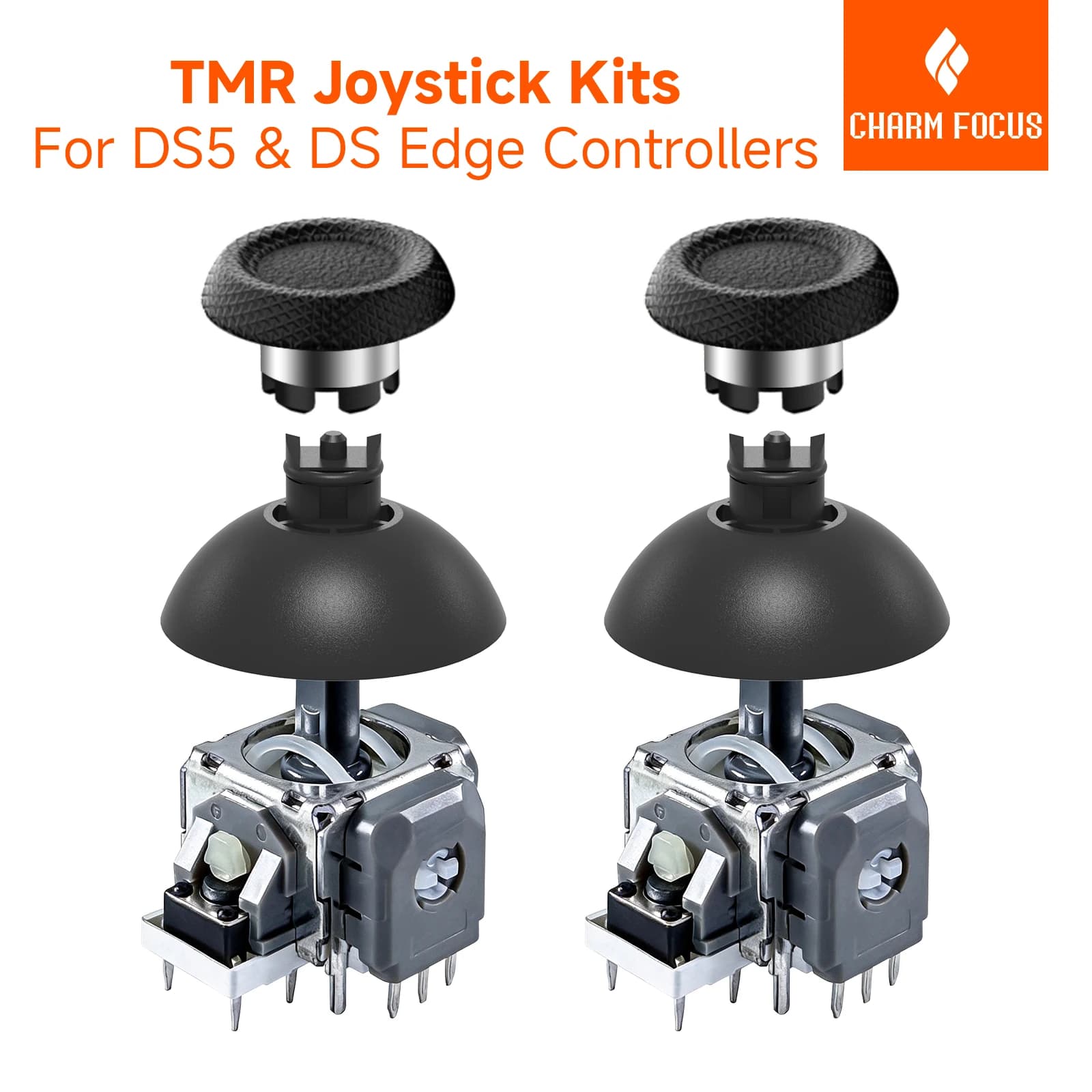 High precision, no delay TMR reluctance joystick, suitable for PS5/DS elite controller anti drift electromagnetic 3D simulation