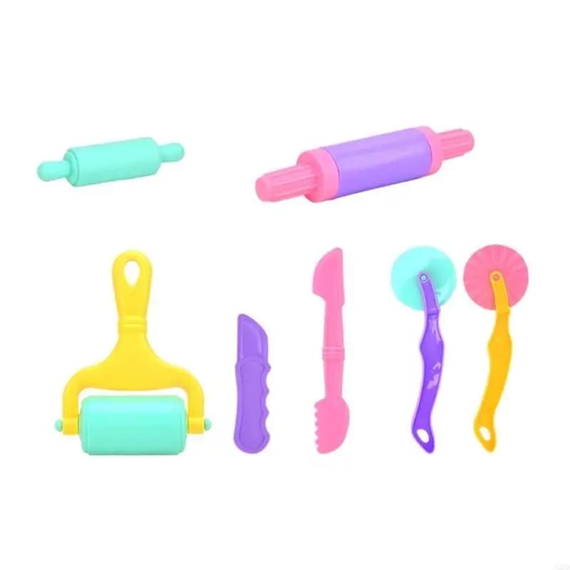 J2HD Giocattolo per pasta per bambini per artigianato fai-da-te con parti multiple Fai finta giocare a giocattolo da