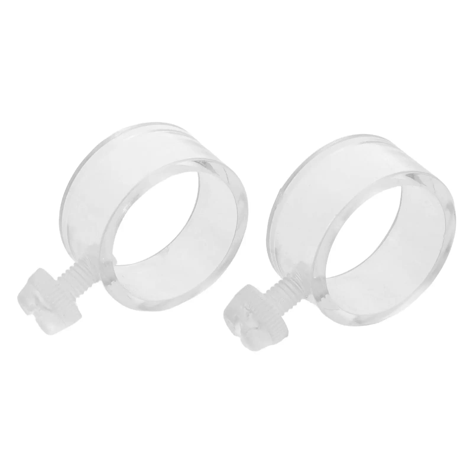 2 Pezzi Anelli di Fissaggio per Asta Portabandiera Resistenti alle Intemperie, Clip per Bandiera Facili da Installare, Fissaggi Sicuri per Giardino, Uso Residenziale e Commerciale