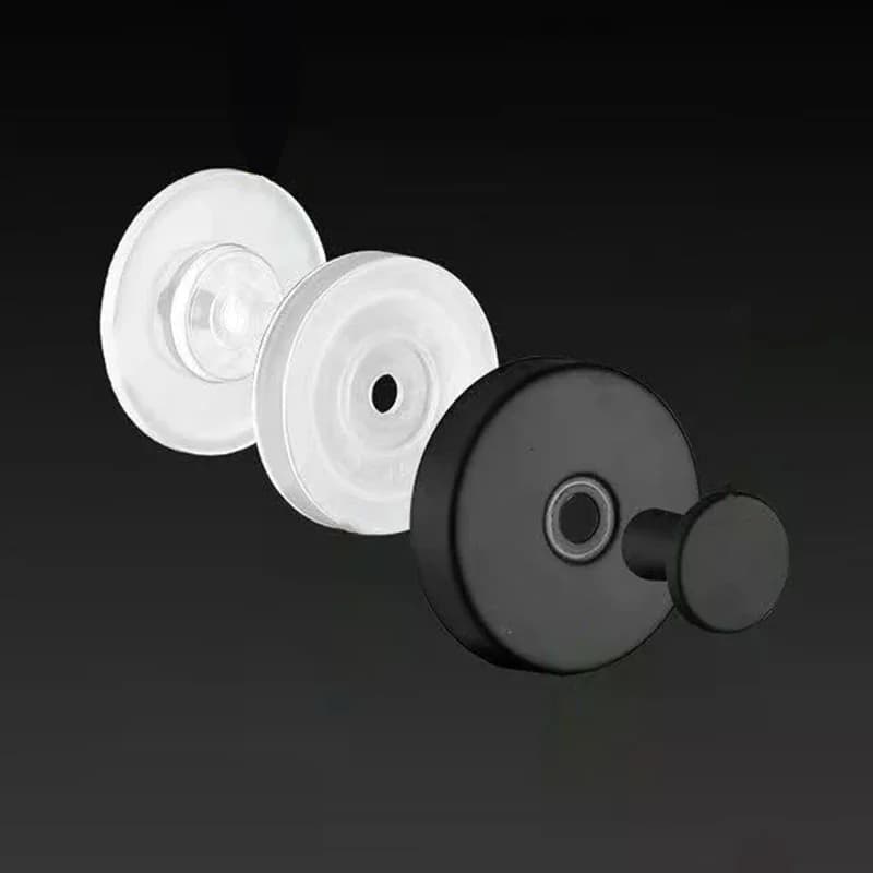 1Pc Ganci a ventosa in acciaio inossidabile per doccia Bagno Asciugamani appesi Robe Gancio di luffa per porte doccia in vetro Specchi per piastrelle