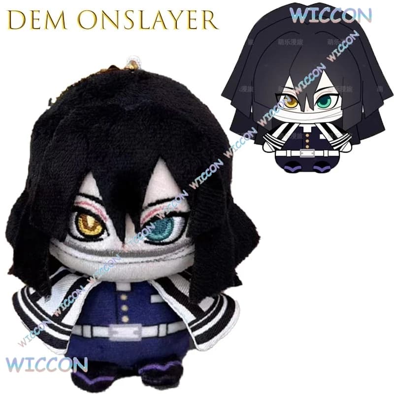 Zenitsu Agatsuma Cos Dem OonSlayer Inosuke Hashibira Cosplay Mitsuri Kanroji Shinobu Kocho Sitting Keychain Trendy Outfit