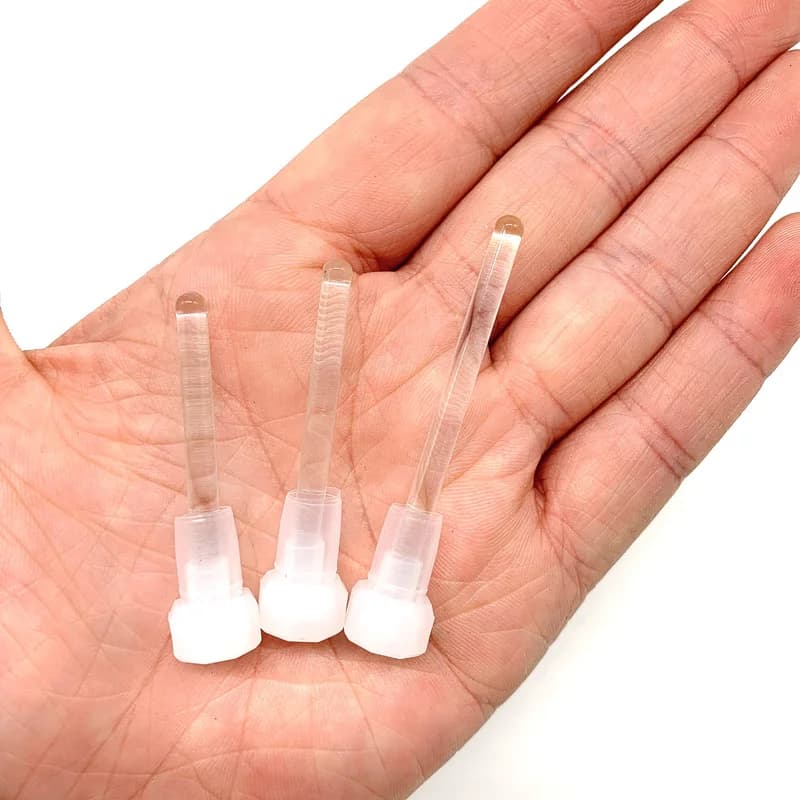 50 pezzi di vetro contagocce Stick per 3ml 6ml 9ml arabo Oud olio Attar vetro profumo Tester bottiglie ottagonali P337
