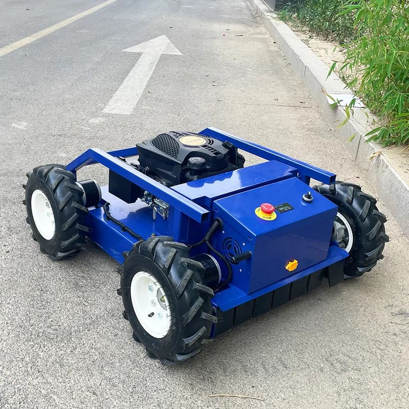 Tosaerba con telecomando personalizzato, decespugliatore, tosaerba con motore, tosaerba Caterpillar