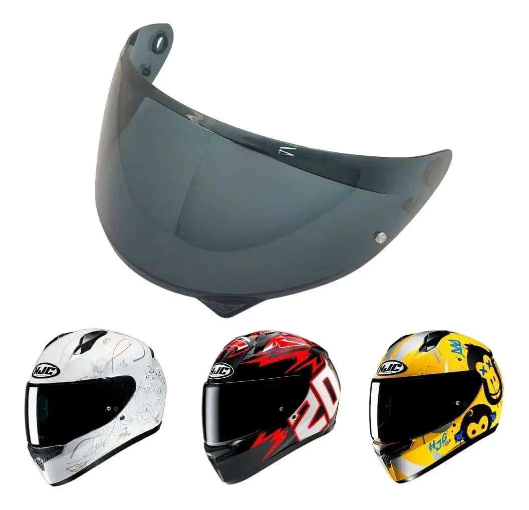 C10 Casco Moto Visiera Lente per HJC C10 Sostituire Anti-UV Anti-Graffio Antipolvere Vento Scudo Moto Accessori casco