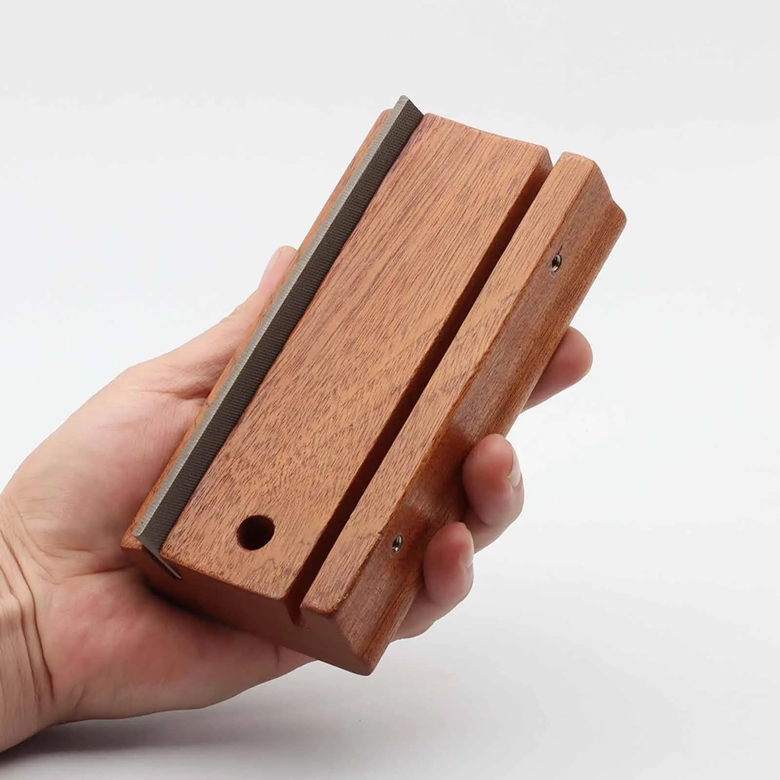Fret End Beveling File for Guitar Bass Ukulele DIY Kit Luthier Tool for Fretboard Repair and Maintenance