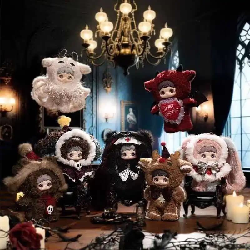 MayMei Winter Weirdness Series Plush Doll Blind Box Pendant Plush Bag for Girls Birthday Christmas Valentine's Day Gift for Party