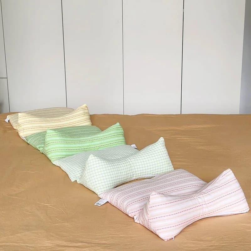 Cuscino di supporto Ne Scafo di grano tenero puro e Cuscino per adulti per la festa della mamma 520 Regalo Fodera in cotone Cuscino lombare non riscalabile