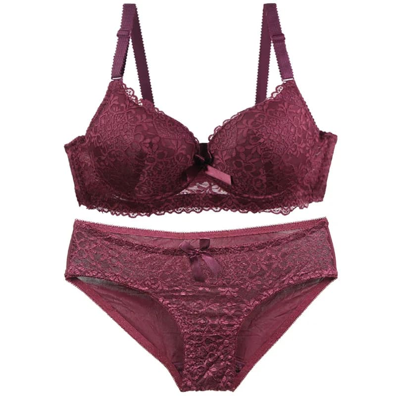 DaiNaFang Nuovo Reggiseni Sexy Set Push Up Biancheria Intima Per Le Donne Design Traspirante Regolabile Assorbimento Del Sudore Vassoio Superiore BC Cup Lingerie