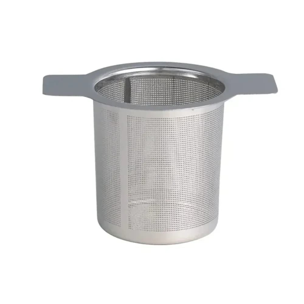 Infusore per Tè di Alta Qualità con Coperchio, Filtro in Acciaio Inox per Caffè e Tè, Rete a Due Manici, Accessorio per Tè