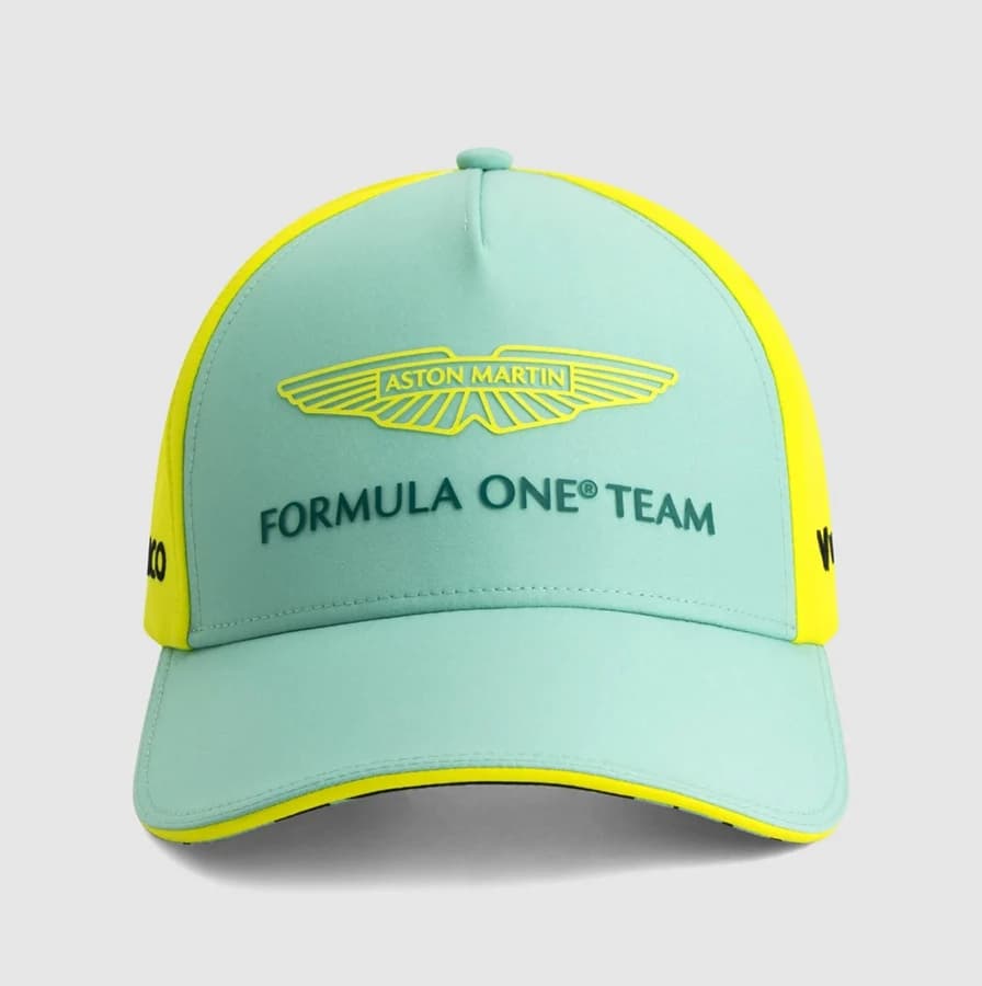 Cappellino da Baseball Aston Martin per Uomo, Stile Fernando Alonso, Cappello con Visiera per Sport all'Aperto e Protezione Solare