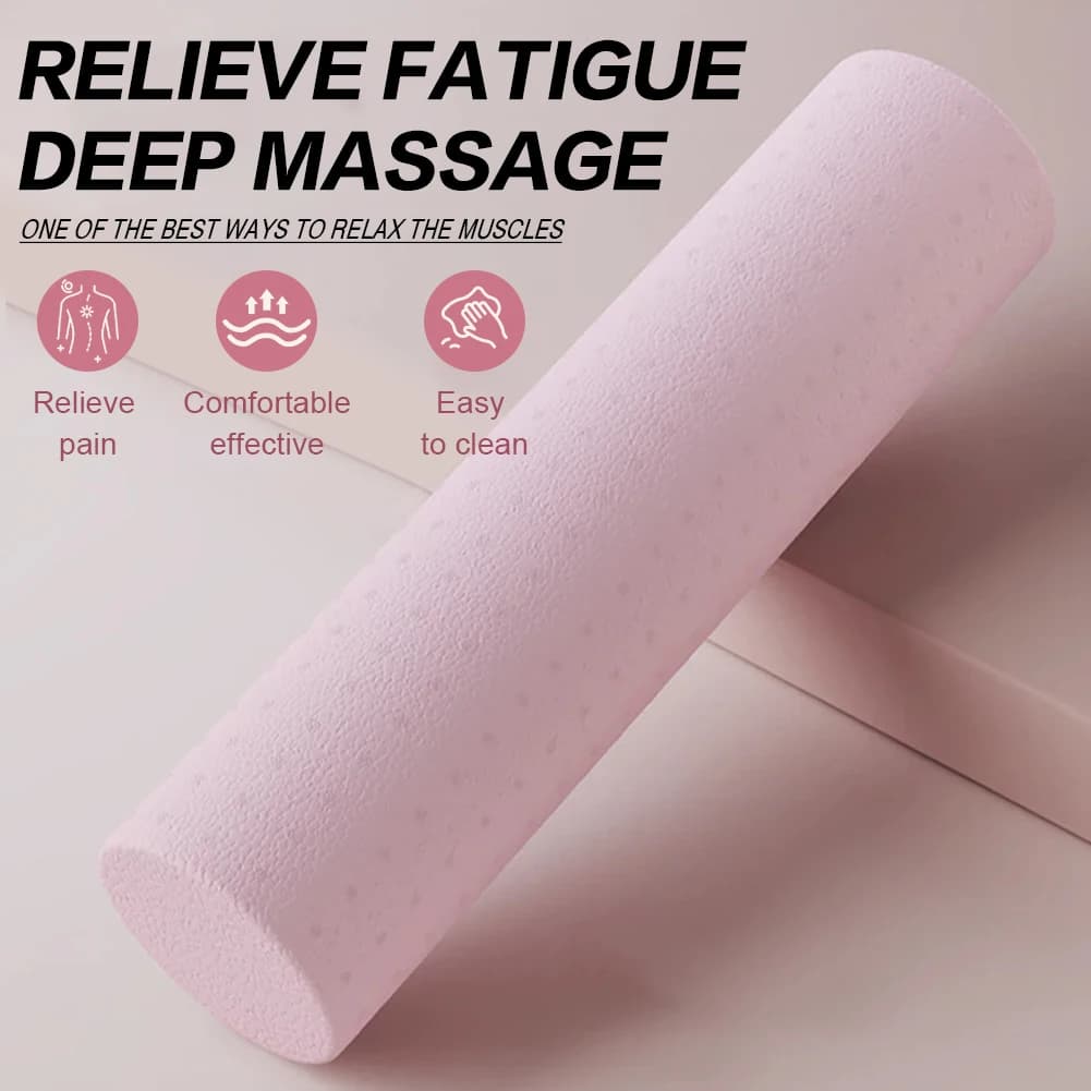 Foam Roller Yoga Column High Density Exercise Roller Multi-Function EPP Massage Roller Portable Muscle Roller for Bodybuilding
