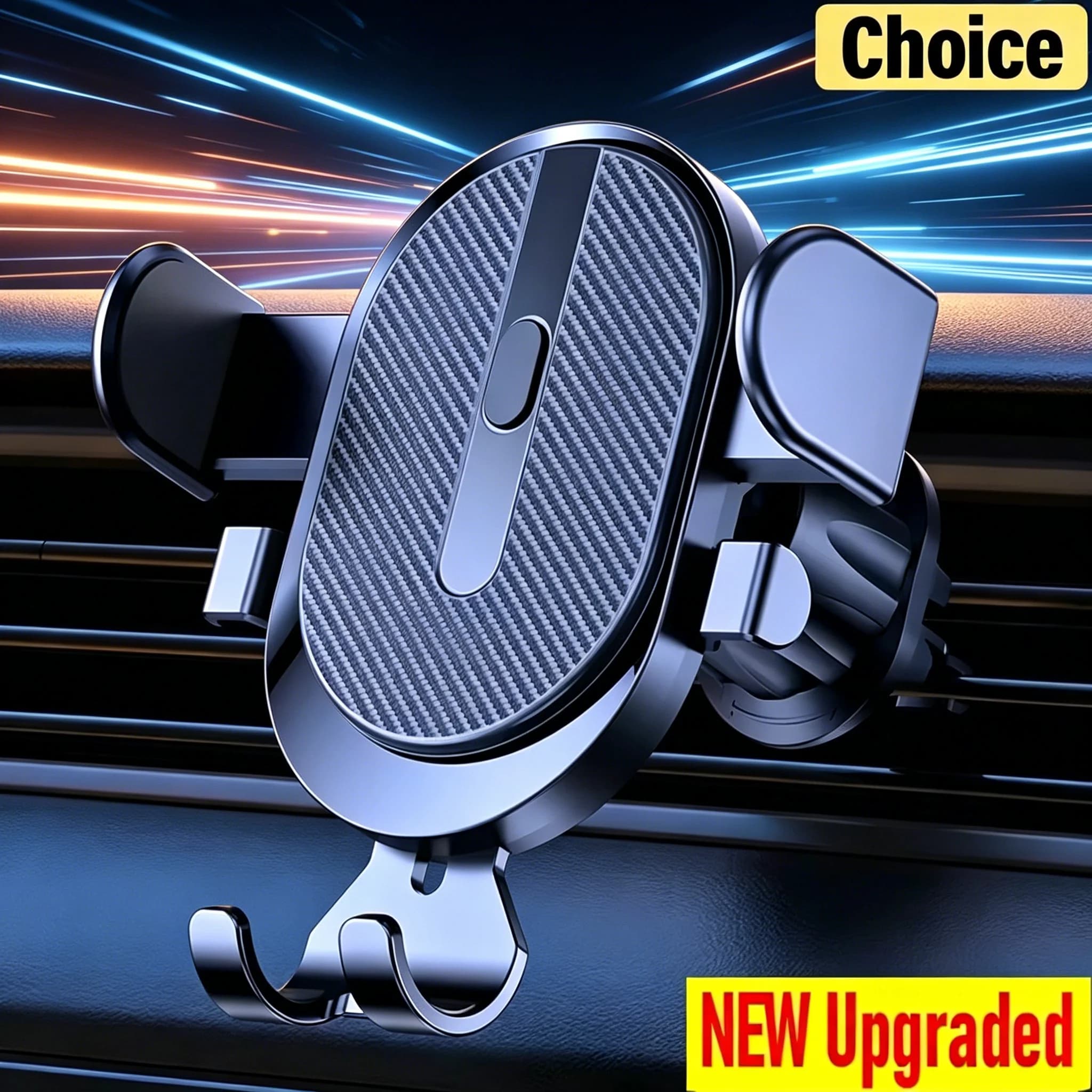 Universal Gravity Dashboard Phone Holder Car Phone Holder Stand Mobile Phone Support For iPhone14 13 12 11 Xiaomi Samsung