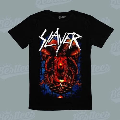 Slayer Trash Metal Nuclear Blast Metal Blade Huntington Park Music Band T-Shirt