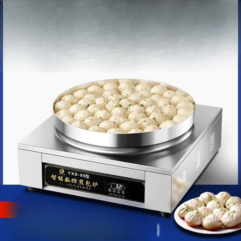 Water frying pan Commercial frying pan Automatic electric frying machine Dumpling raw pan sticker Electric cake