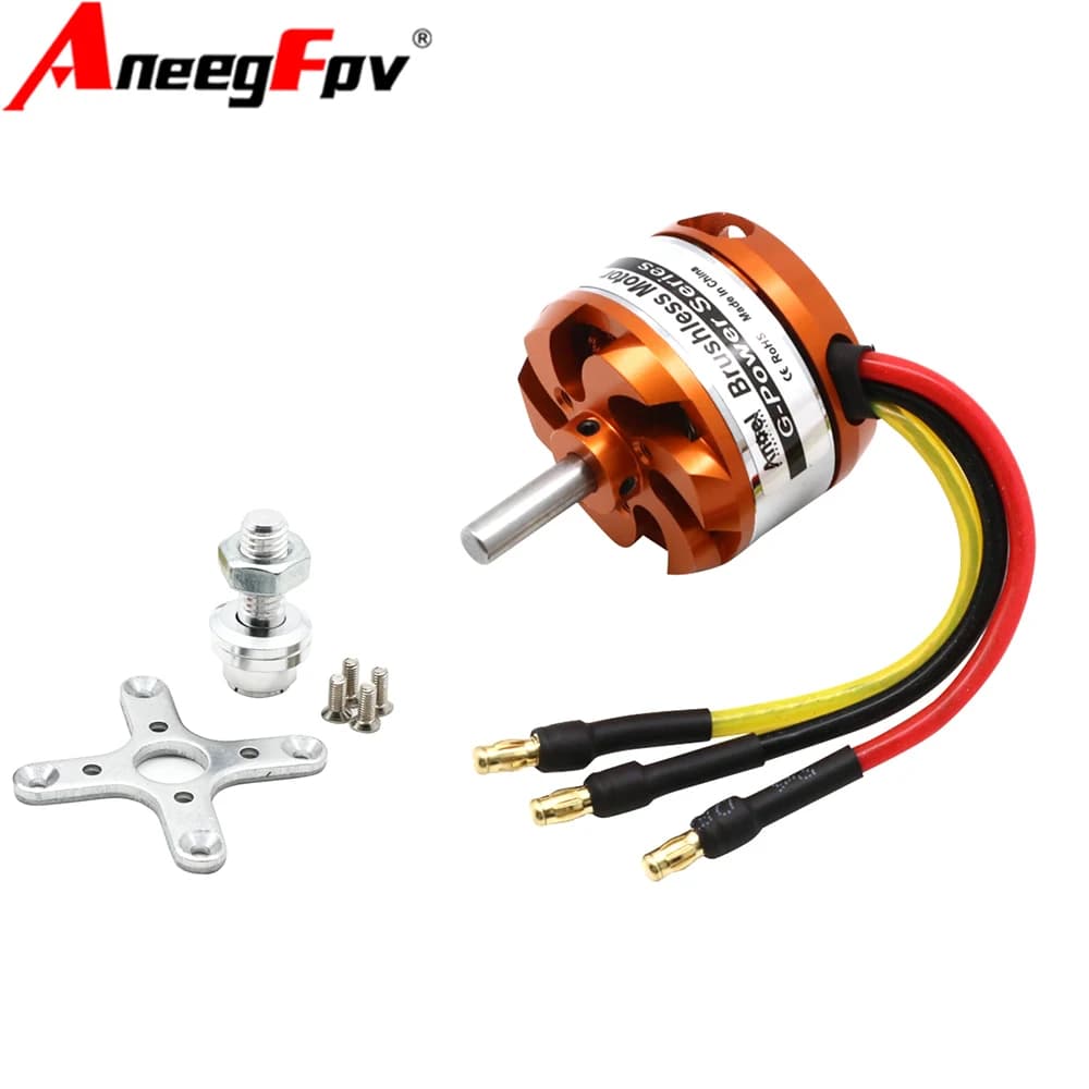 D3530 1700KV 1400KV 1100KV Motore Brushless Outrunner per Mini Multicotteri RC Aereo Elicottero