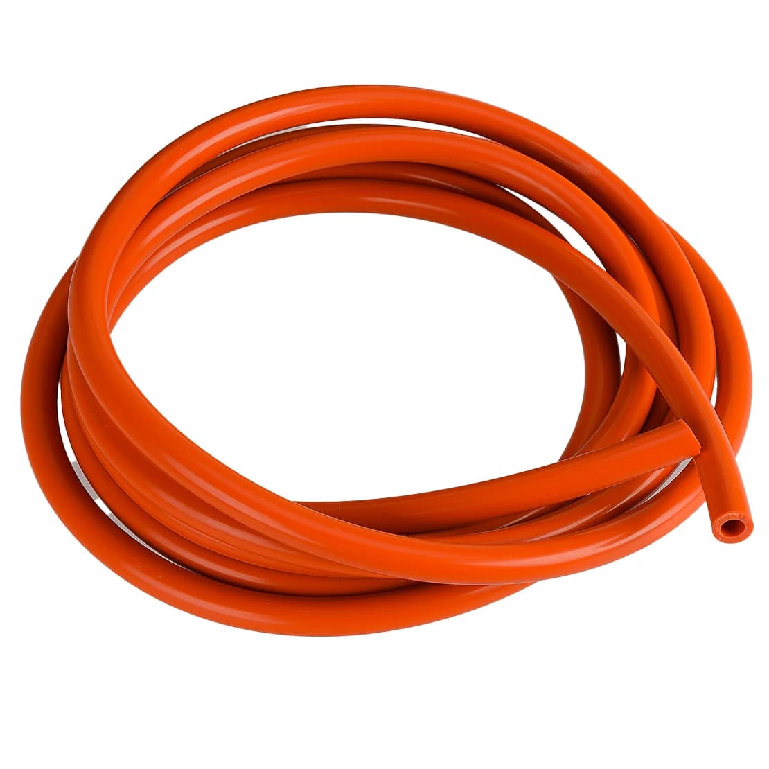 Tubo flessibile per vuoto in silicone per aria combustibile da 10 piedi ID 6 mm per auto universale Rosso