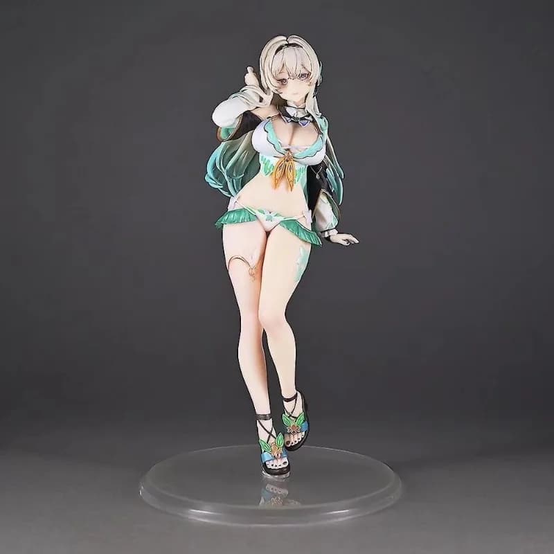 Action Figure Anime Game Liuying 25CM - Statuetta GK Ragazza Bellissima in Piedi - Ornamento da Collezione, Regalo