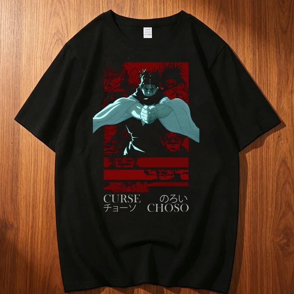 Choso cotton t shirt men Pop Culture 80s streetwear harajuku 2000s graphic t-shirt Colorful 2000s Graphic 2000s korean clothes