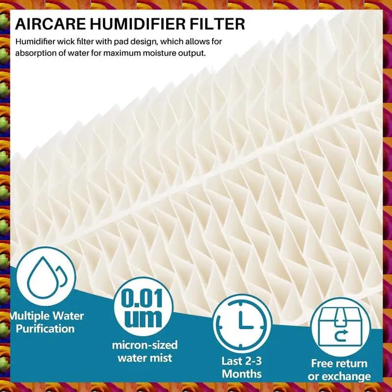 Aimee 1 pz 1043 umidificatore Super Wick filtro di ricambio per Aircare Bemis Essick compatibile con 821000 826900 Umidificatore Filte