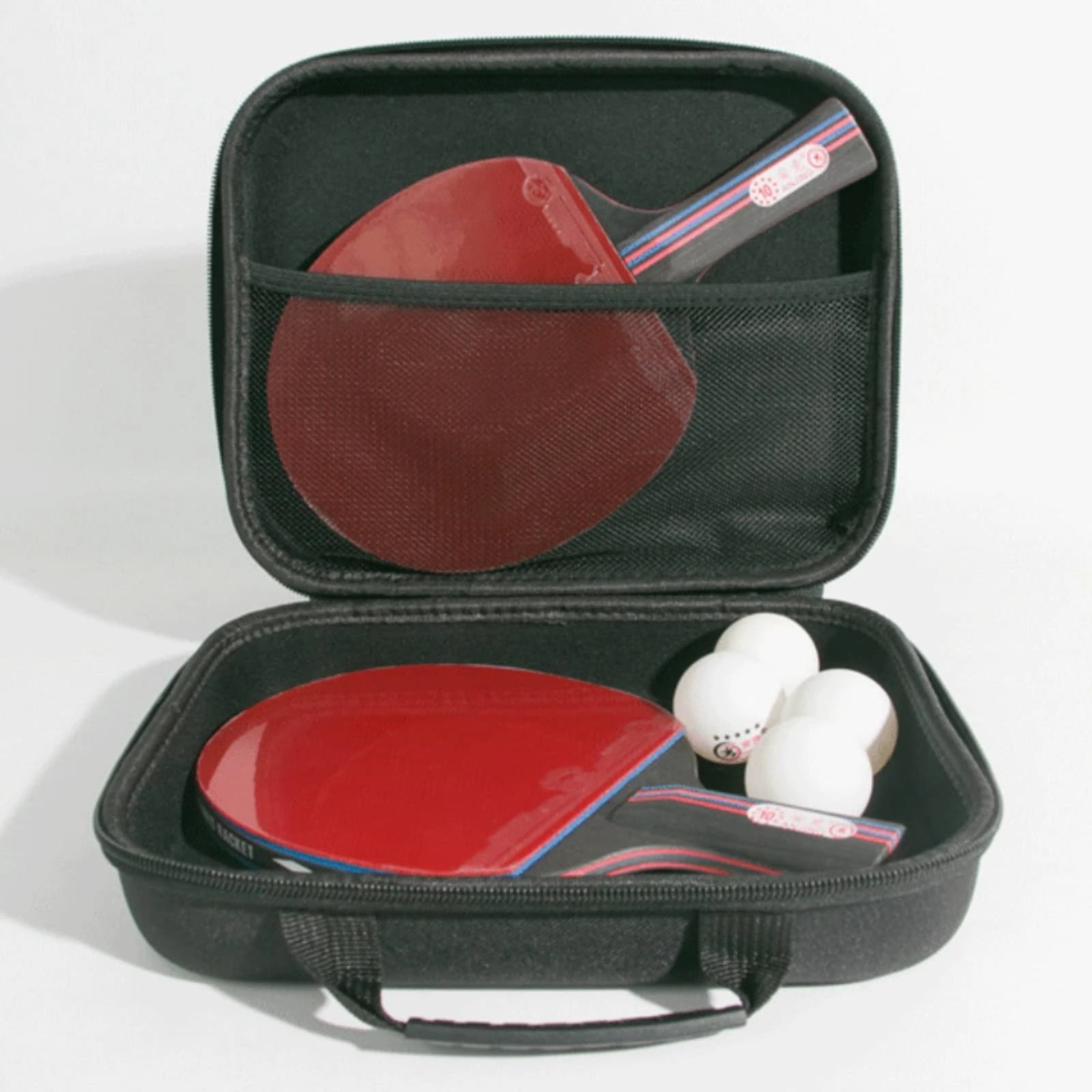 Table Tennis Paddle Case Sturdy Table Tennis Paddle Case Table Tennis Racket Bag Portable Lightweight for Travel, Practice