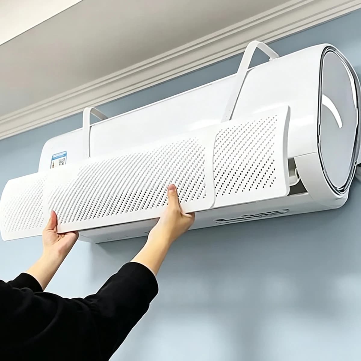 Anti-direct Blow Air Conditioning Windshield Diffuser Indoor Conditioner Cover Vent Ac Airflow Deflector Wall Mounted Home Roof