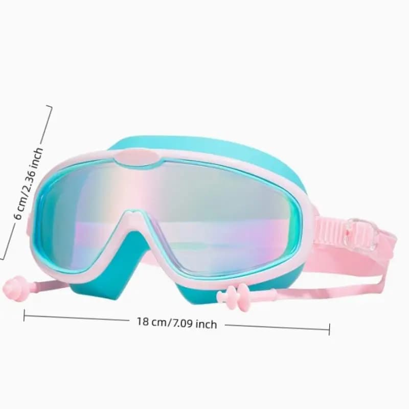 Anti Fog Competition Training Swimming For Boys Girls Professional Children Swimming Goggles Caps Waterproof Diving Goggles