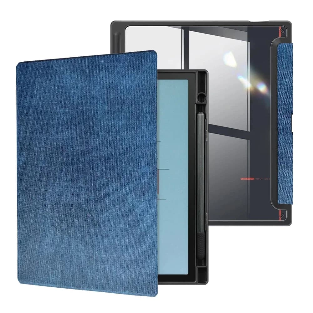 Custodia per tablet EPaper Onyx Boox Note Air 4/3/C da 10,3", cover ibrida sottile trasparente con guscio posteriore e funzione di sveglia automatica
