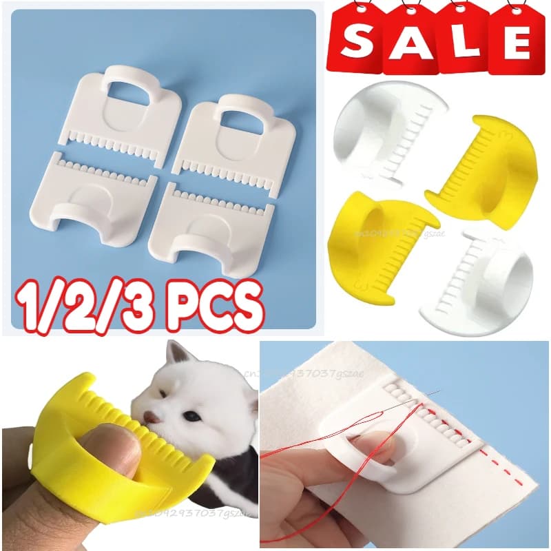 2-piece sewing model kit for consistent stitches – Precision sewing tool with 3 mm spacing for embroidery on fabric and leather processing