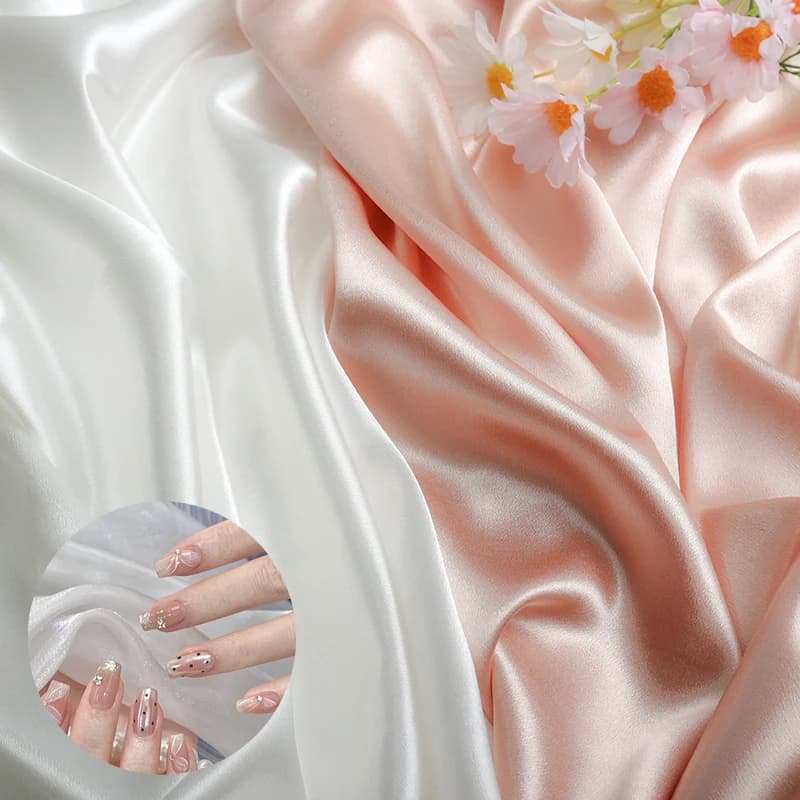 Crystal Satin Punches Nail Polish Portable Decoration Nail Enhancement Photography Background Nail Accessories