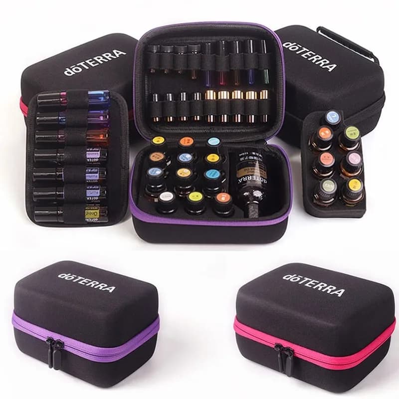 44 Slot 15ML Travel Essential Oil Case for DoTERRA 3ML 5ML 10ML Essential Oil Storage Bag Roller Bottle Perfume Organizer