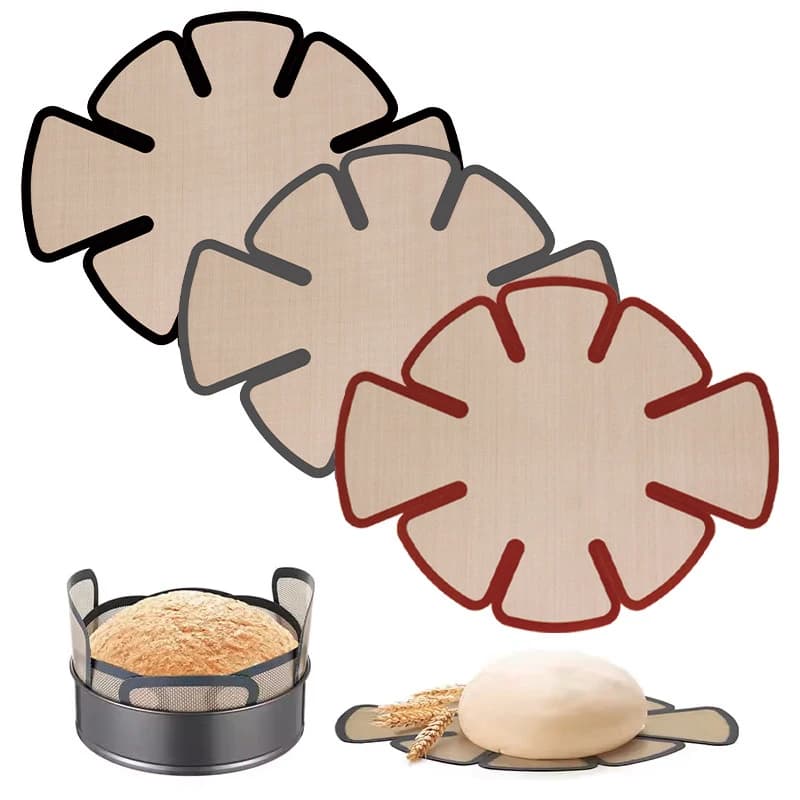 1PC Silicone Baking Loaf Pan Mat Non-Stick Loaf Pan Liner Lifters Accessories Reusable Bread Loaf Pan Easy Clean Kitchen Tools.