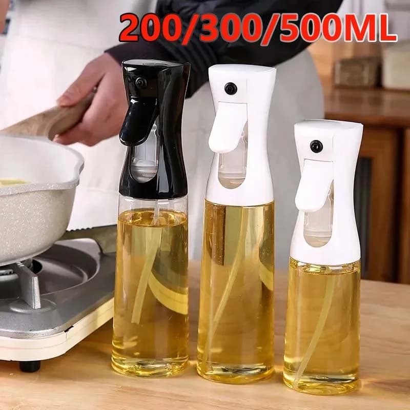 Bottle Cooking Oil Spray, Olive Oil Sprayer, Soybean Vinegar and Sauce, for Camping, Barbecue and Cooking, 200ml 300ml 500ml