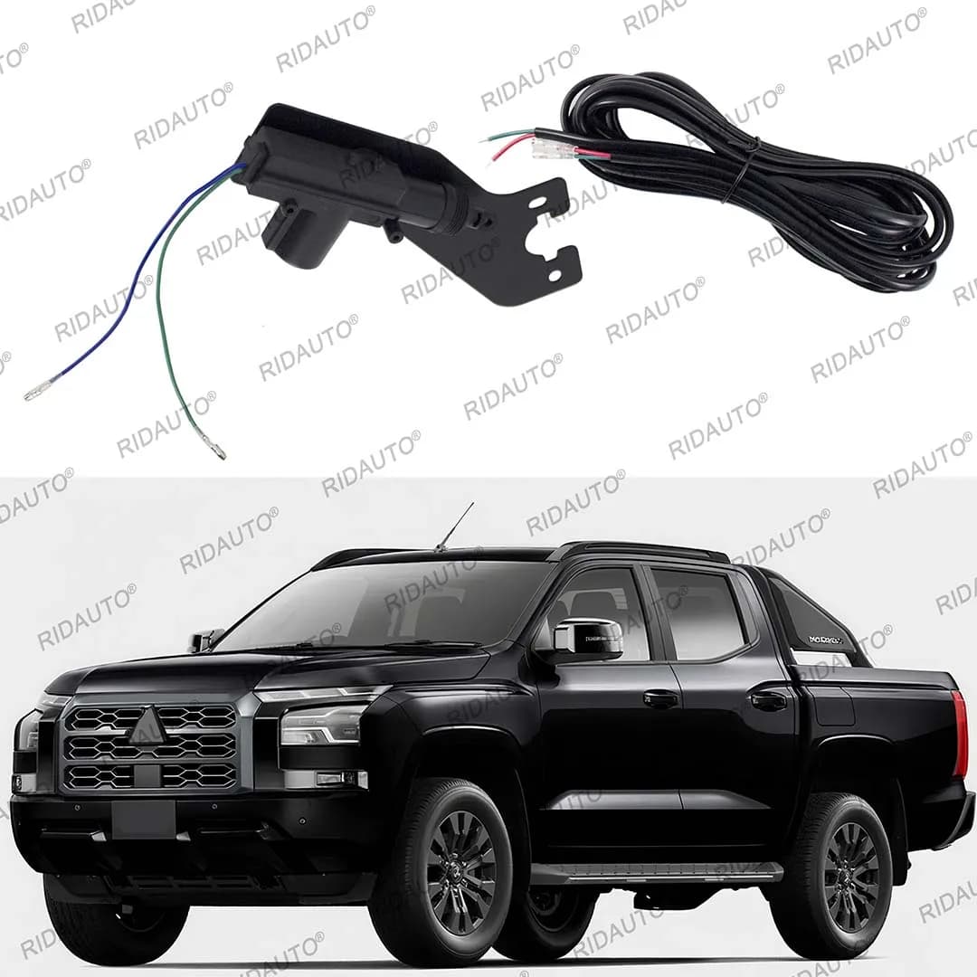 Kit serratura centralizzata per portellone posteriore Blocco pop Sblocca serratura elettrica di sicurezza per porta del cancello posteriore per Triton L200 2024 2025 Accessori per serratura posteriore