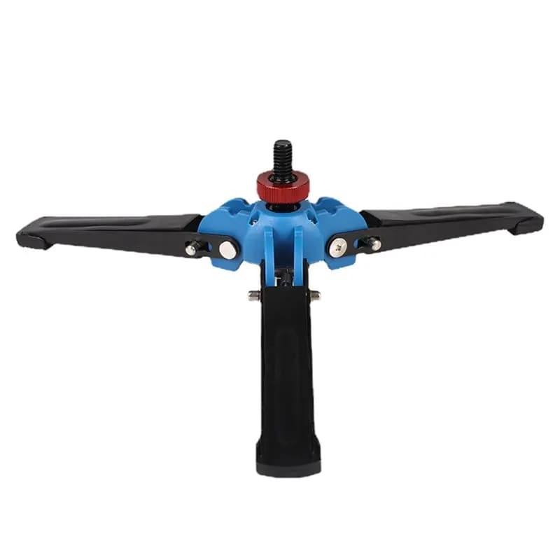 AT82-Universal per fotocamera DSLR, supporto per mini treppiede, base a tre piedi per monopiede con testa a sfera con vite da 3/8 pollici