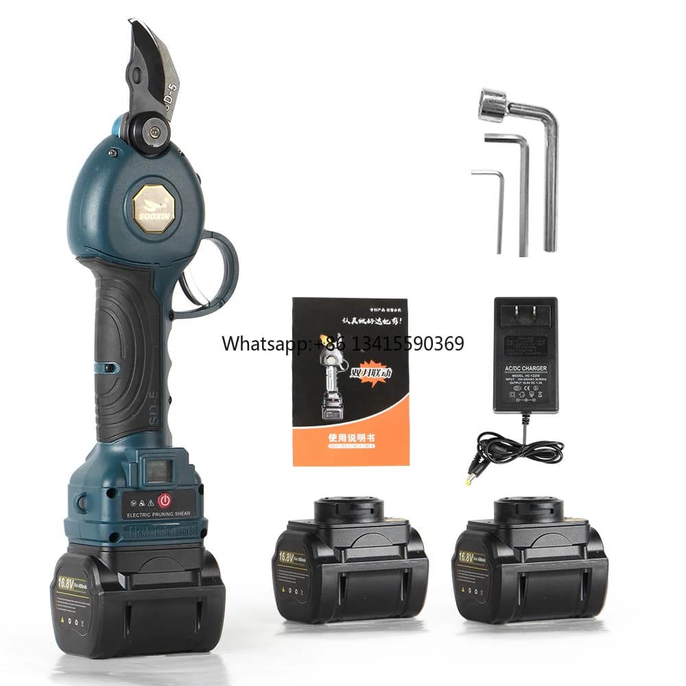 21V Professional Battery Power Supply Electric Shears For 30 mm Power with shears without brushes with 1.2 inch cutting diameter