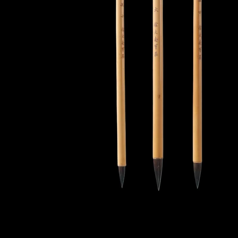 Weasel Rabbit Multiple Hair Calligraphy Brush Set Traditional Chinese Running Regular Script Copying Scripture Brush Beginner