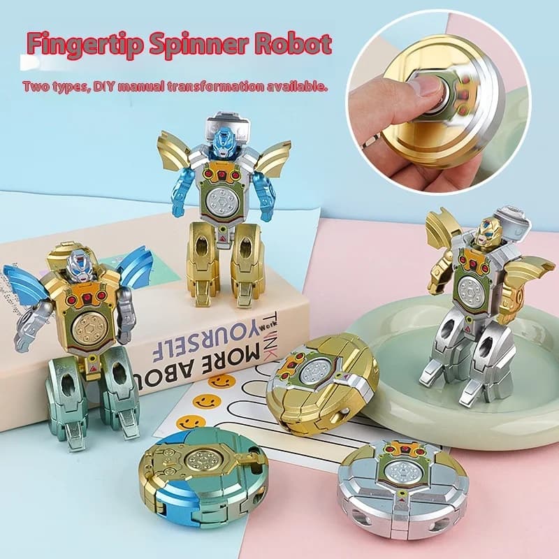 Creativo Meccanico Deformato Robot Agitarsi Giocattoli Mano Spinner Antistress Giocattoli Sensoriali Per Adulti Fidget Spinner Giroscopio Giocattoli Per Bambini Regali