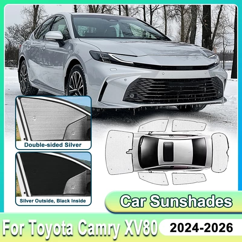 Parasole Riflettente per Toyota Camry XV80 2025 2024 2026, Protezione UV per Parabrezza Anteriore, Accessori Auto