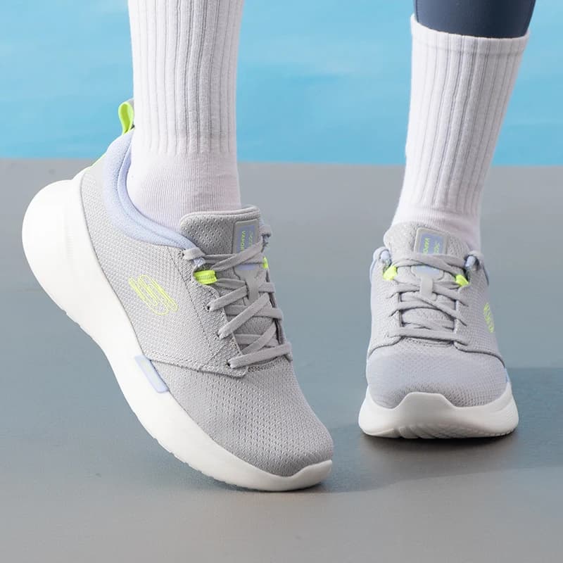 Skechers 150224‑GYMT Women Mesh Running Sneakers Lightweight Soft Cushion Sole Breathable Comfortable Shoes