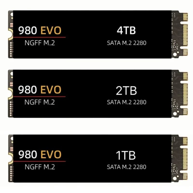 M.2 NGFF SSD 1TB 2TB 4TB High Speed Solid State Drive For Laptop Desktop PC Internal Hard Disk
