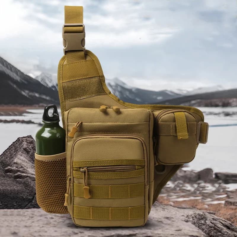 Climbing bag for men cycling cycling hiking trip Outdoor sports Tactical Crossbody Molle Fishing Waist Bag
