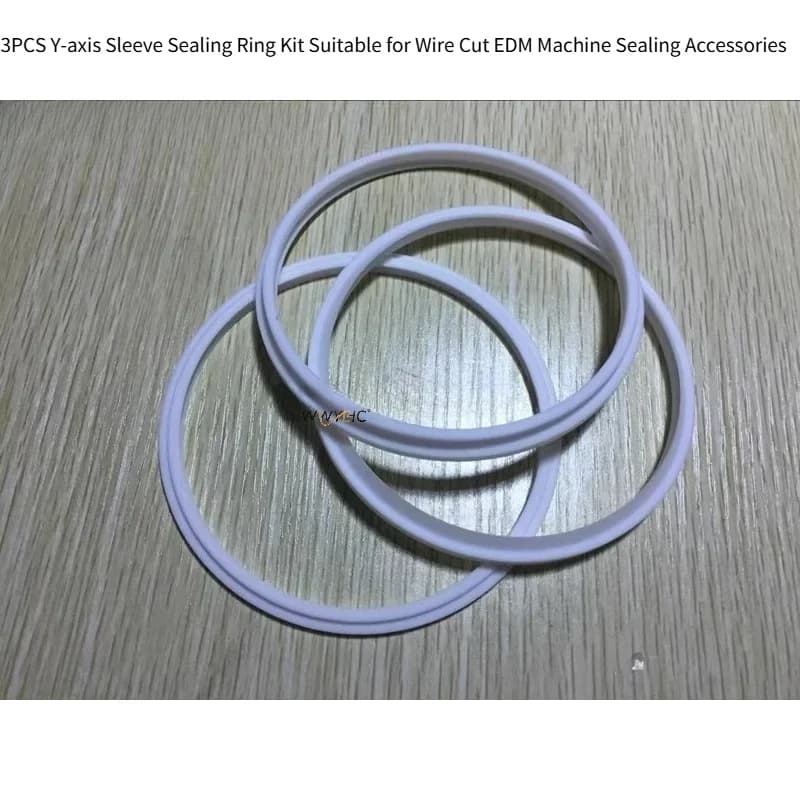 3PCS Y-axis Sleeve Sealing Ring Kit Suitable for Wire Cut EDM Machine Sealing Accessories