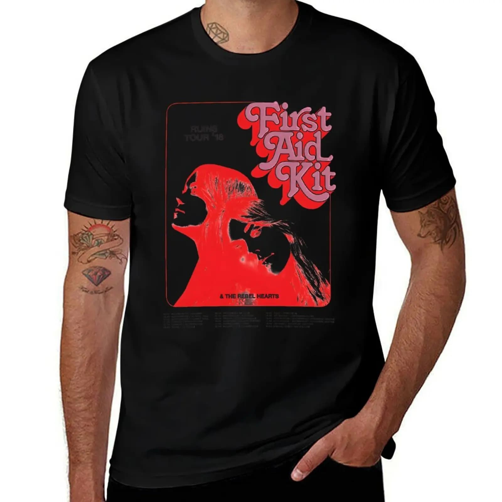 First aid kit (2) T-Shirt Summer Fashion Casual Tee Shirt