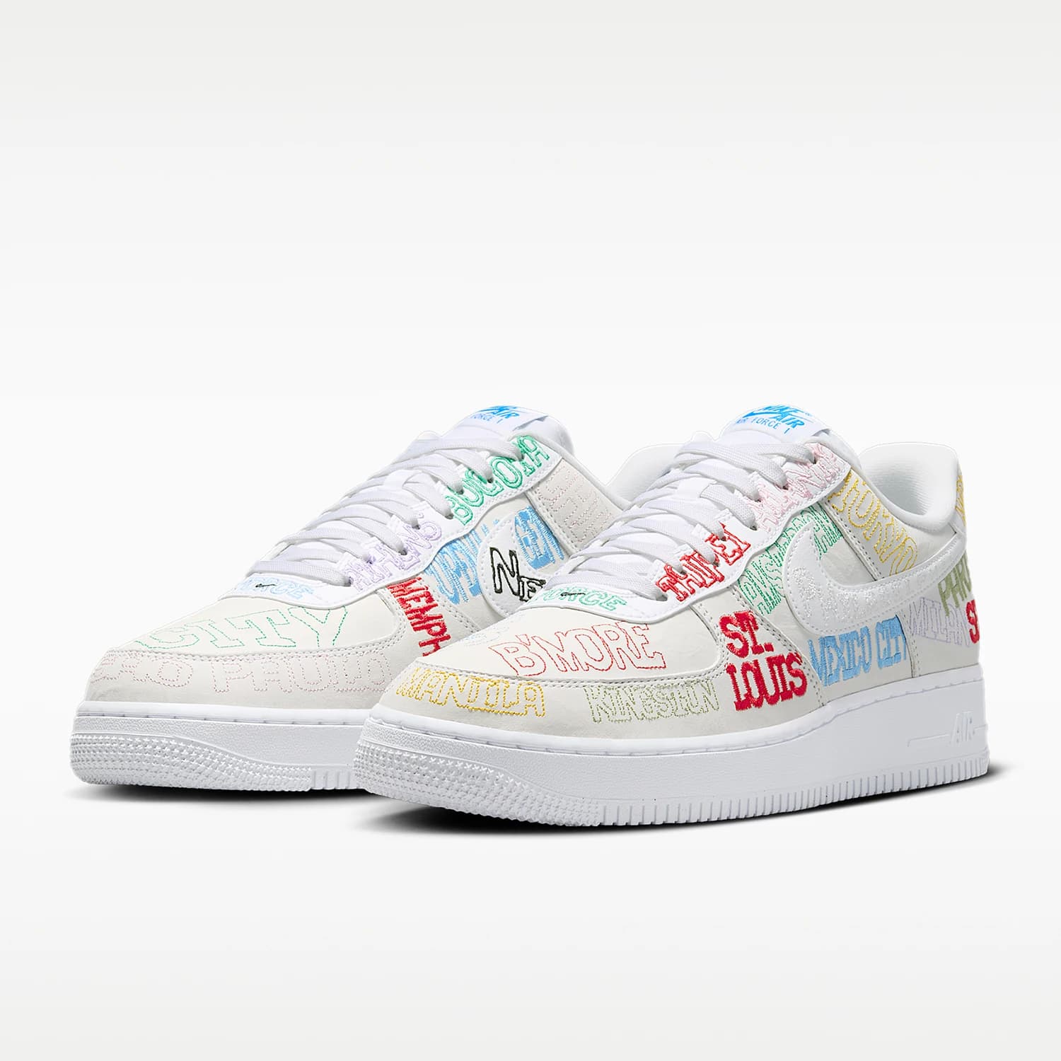 Nike genuine AIR FORCE 1 men's low cut trendy casual board shoes II1549-100