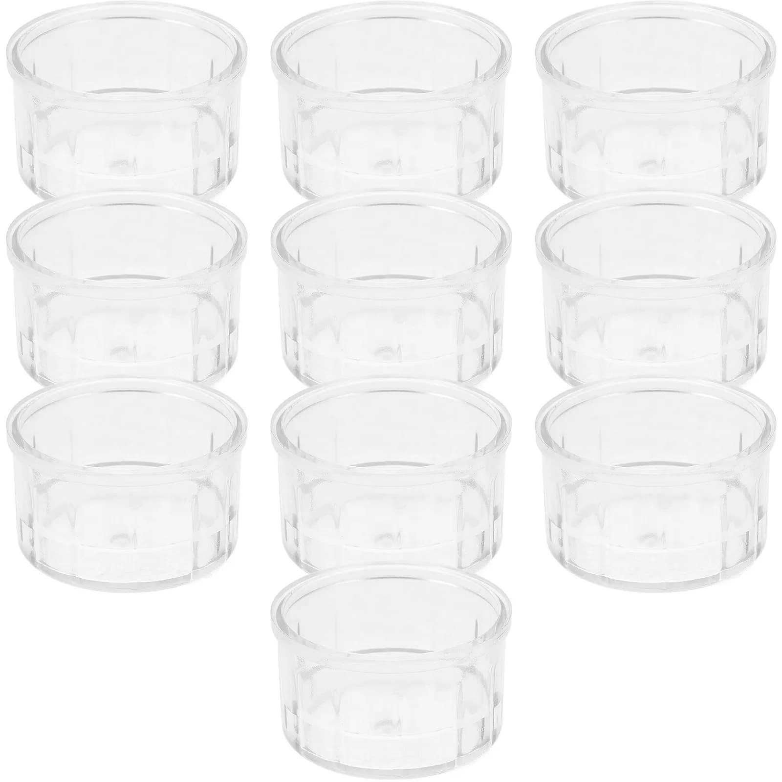 10 Pezzi Coperchi Anti-Schizzi per Shaker, Trasparenti, a Pressione, per Cocktail e Succhi, Riutilizzabili