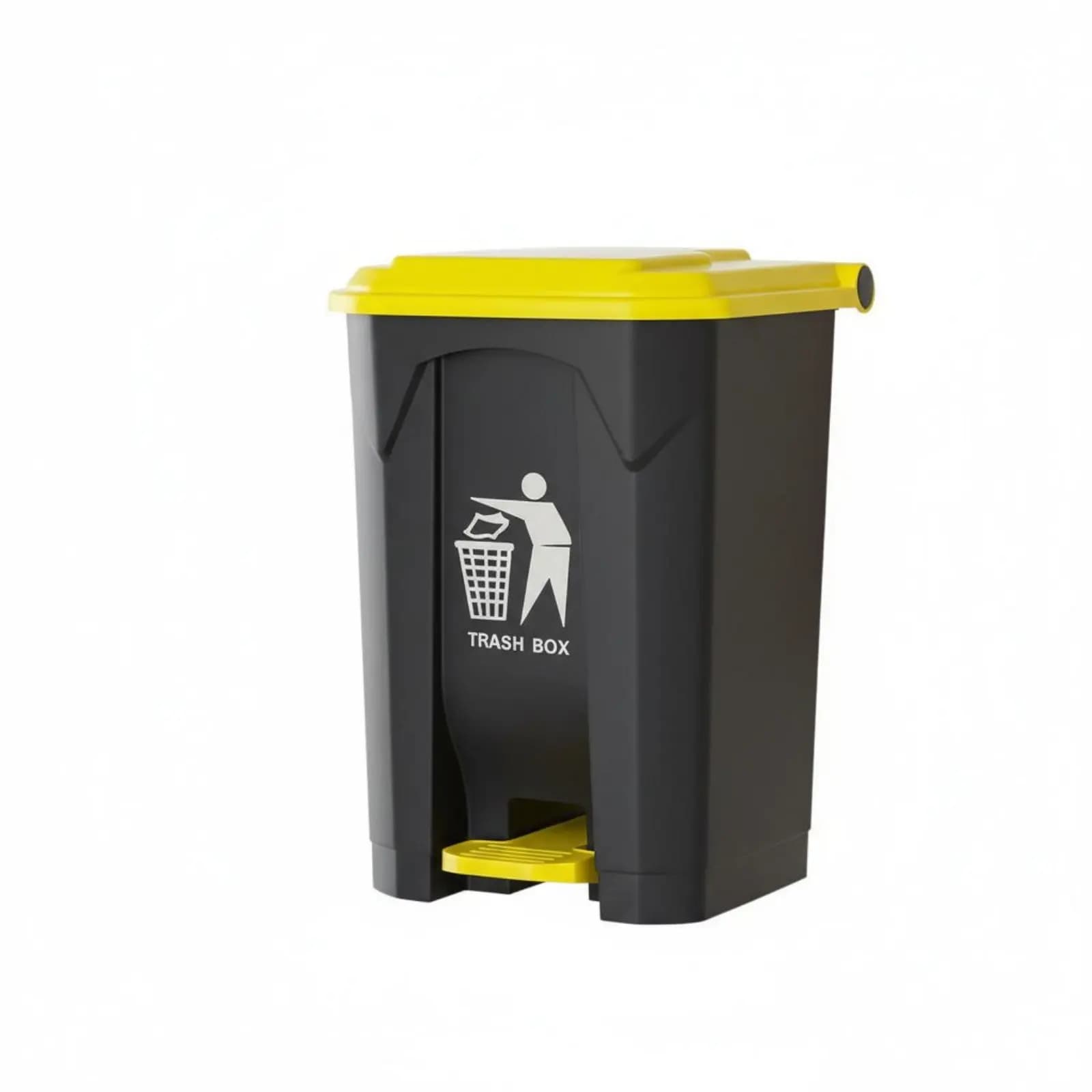 Pattumiera a Pedale Professionale con Coperchio Anti-Odore per Sala Riposo