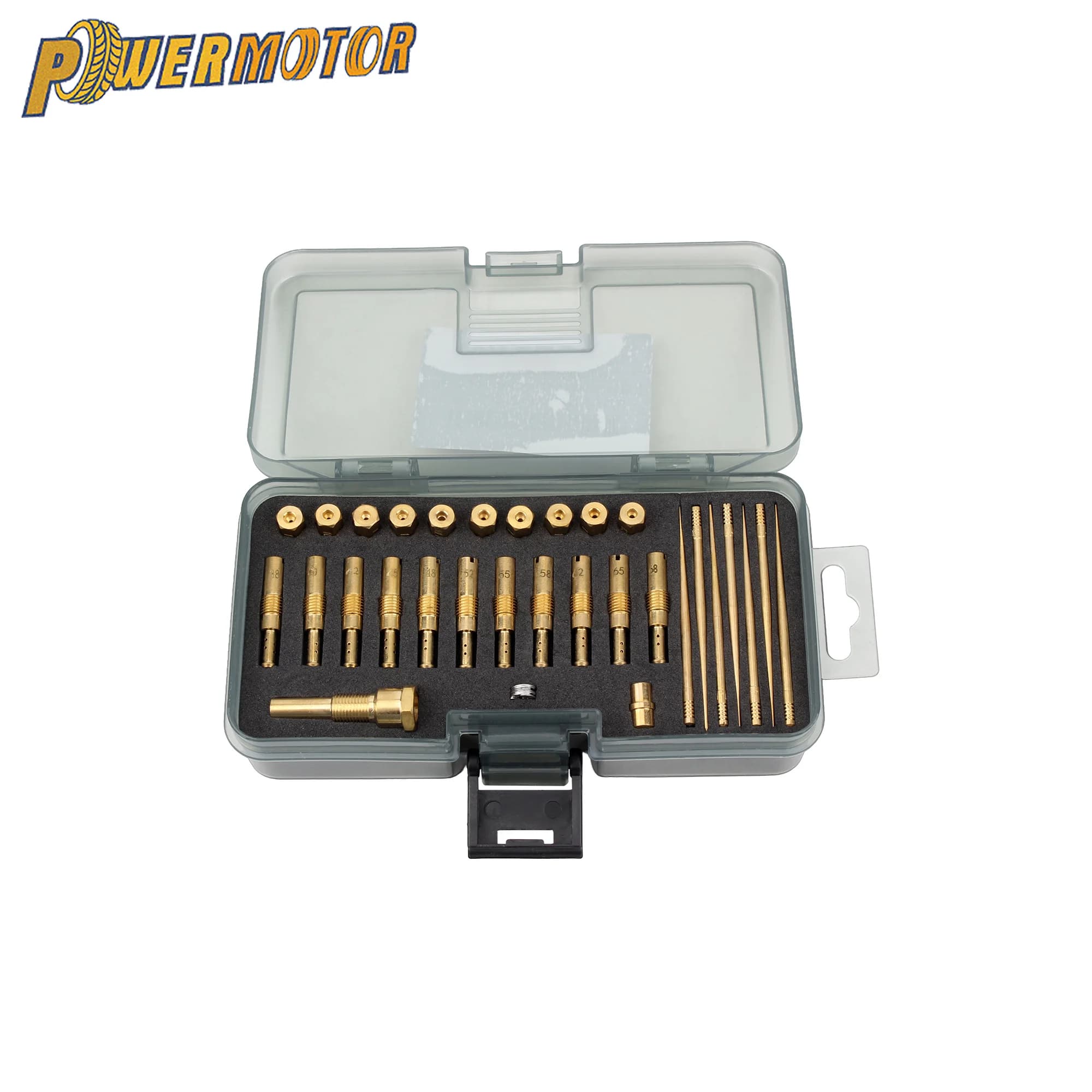 For Keihin PE 26-28 PWK 21-34 carburetor repair kit gripped with sliding needle Main driver Jet Niddle Home Motorcycle Accessories