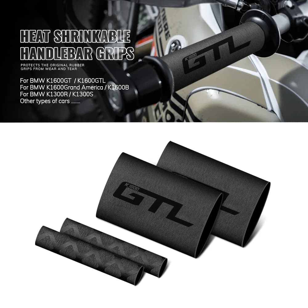Moto Per BMW K1600GT K1600GTL K1600B GA K1300R K1300S Manopole Termoretraibili Manubrio Frizione Leva del Freno Copertura Grip Guanto