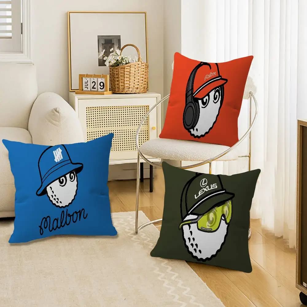Fashion M-Malbon Golf Art Pillow Anime Pillow Copricuscino per divano letto 45x45 cm Fashion