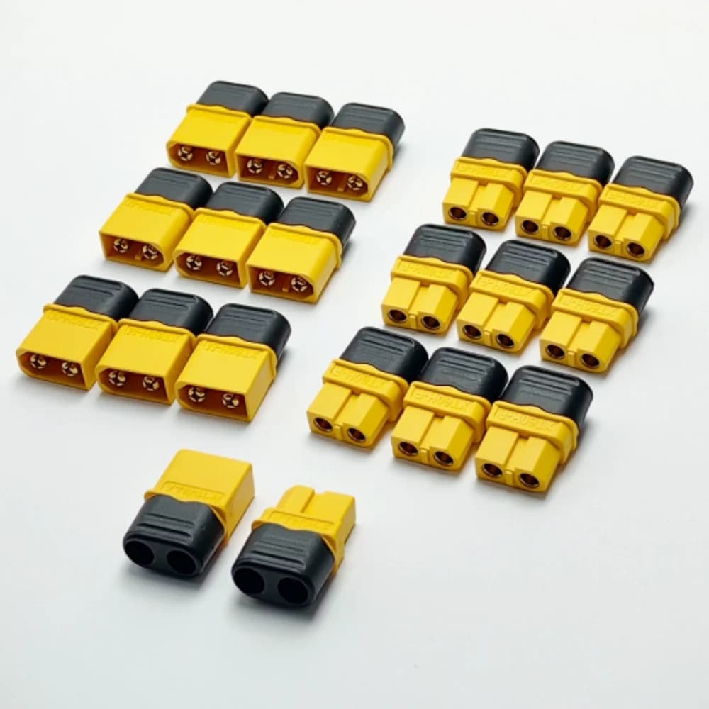 5/10 Pairs XT60H (XT60 Upgrade) Connector Male Female Bullet Connectors Plugs with Sheath Housing for Lipo Battery RC Car Plane